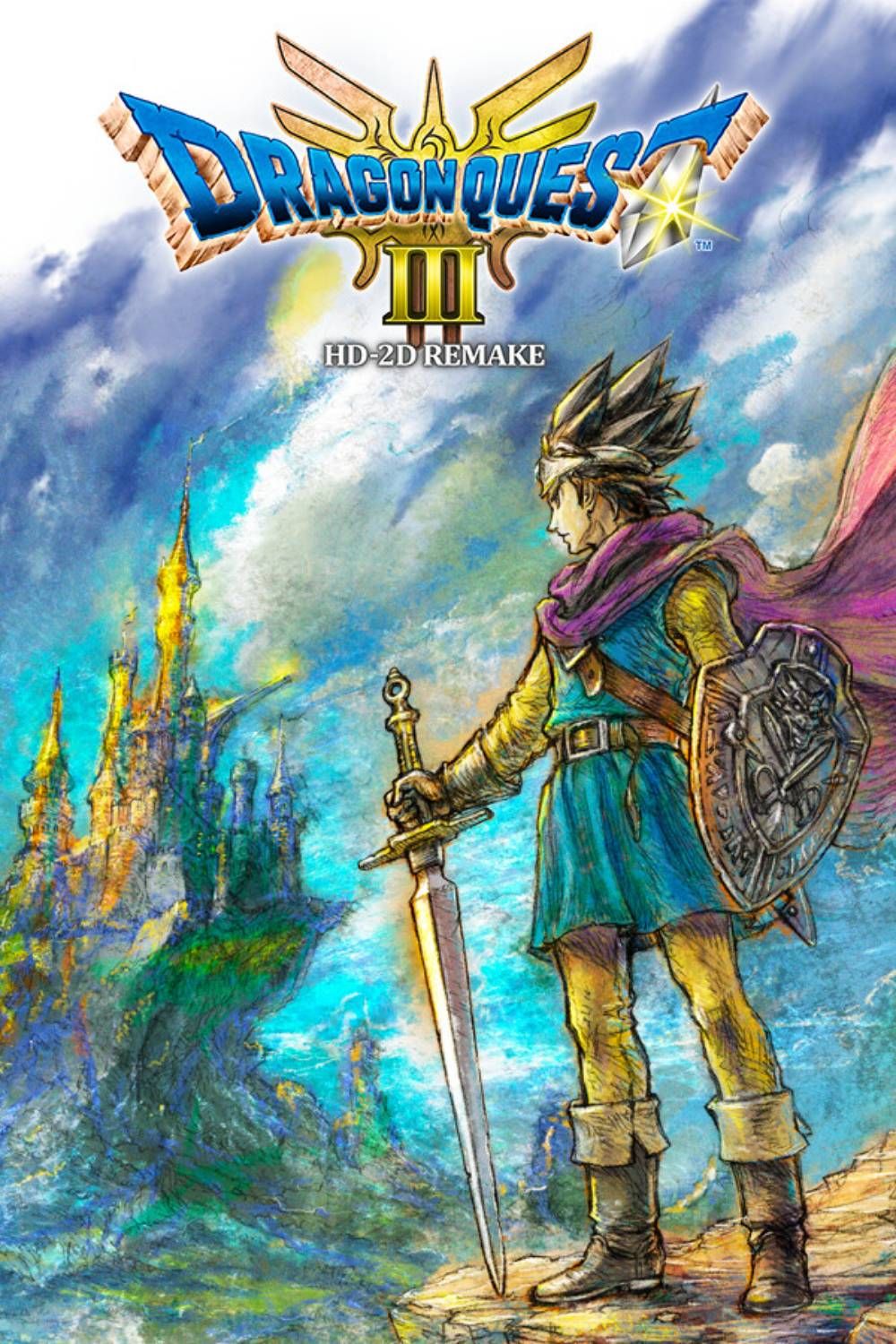 Dragon Quest III HD-2D Remake Tag Page Cover Art