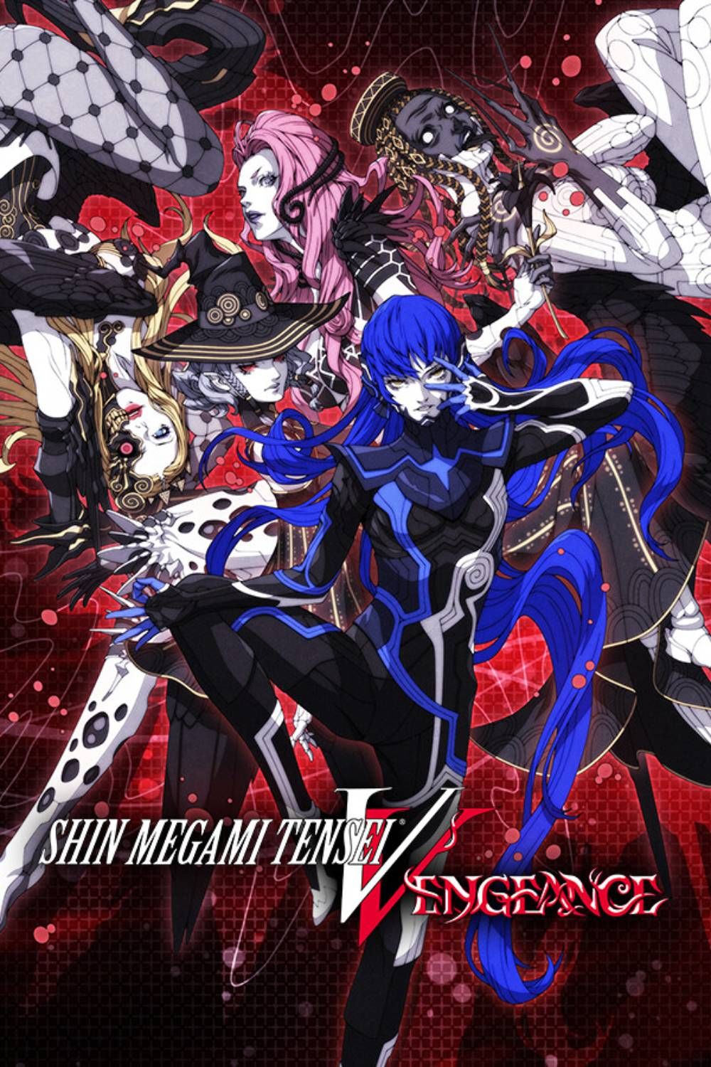 Arte da capa da página de etiqueta de Shin Megami Tensei V: Vengeance