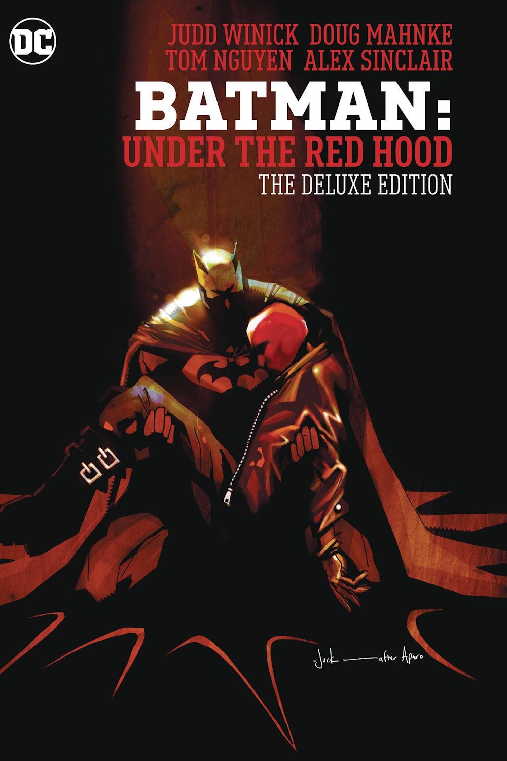 Portada del cómic Batman Under The Red Hood Edición Deluxe