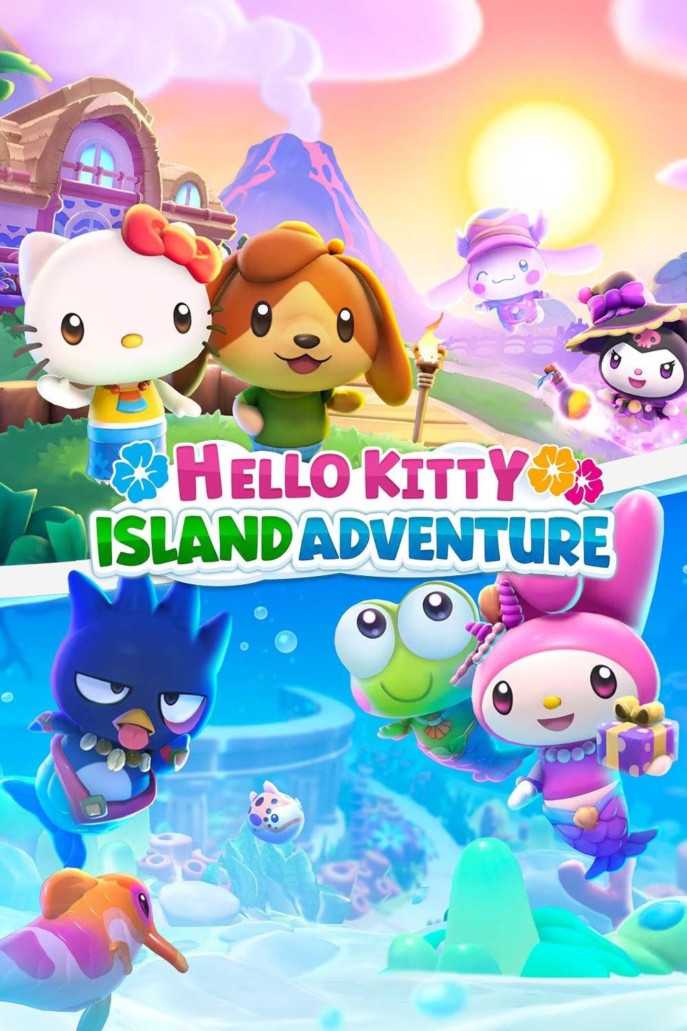 Hello Kitty Island Adventure Tag Página Capa Arte