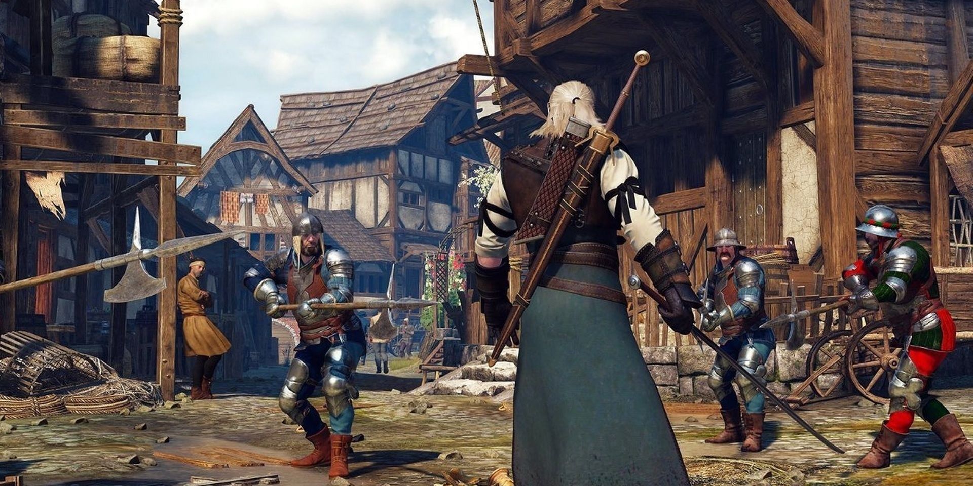 Geralt a Novigrad ne Il Witcher III