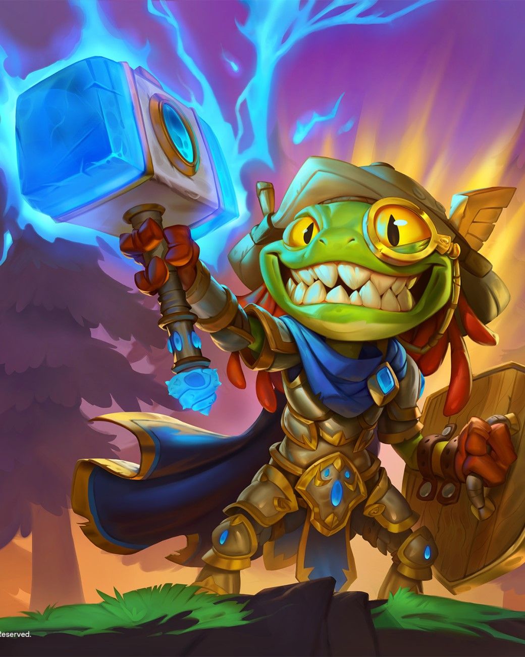 Hearthstone Perils in Paradise Card Reveals: Get Buff With The Warrior Diet