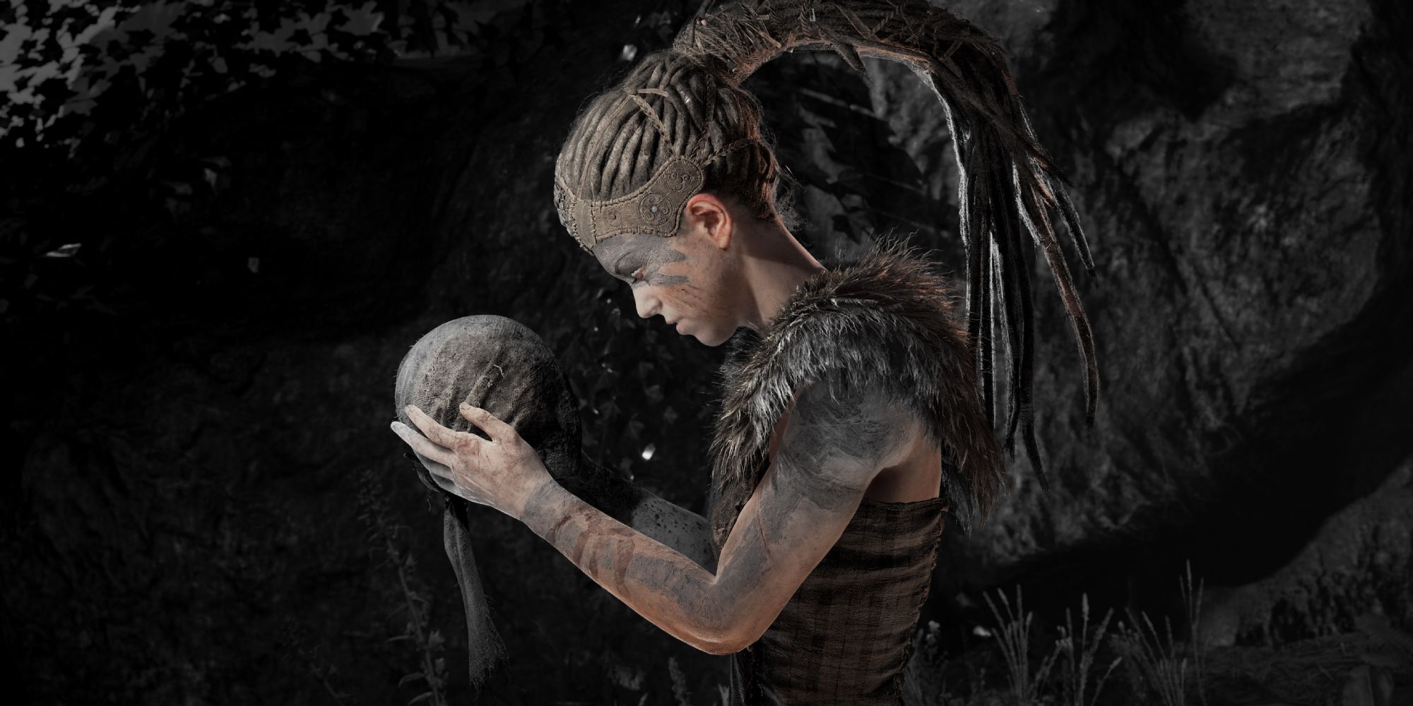 Senua in Hellblade.