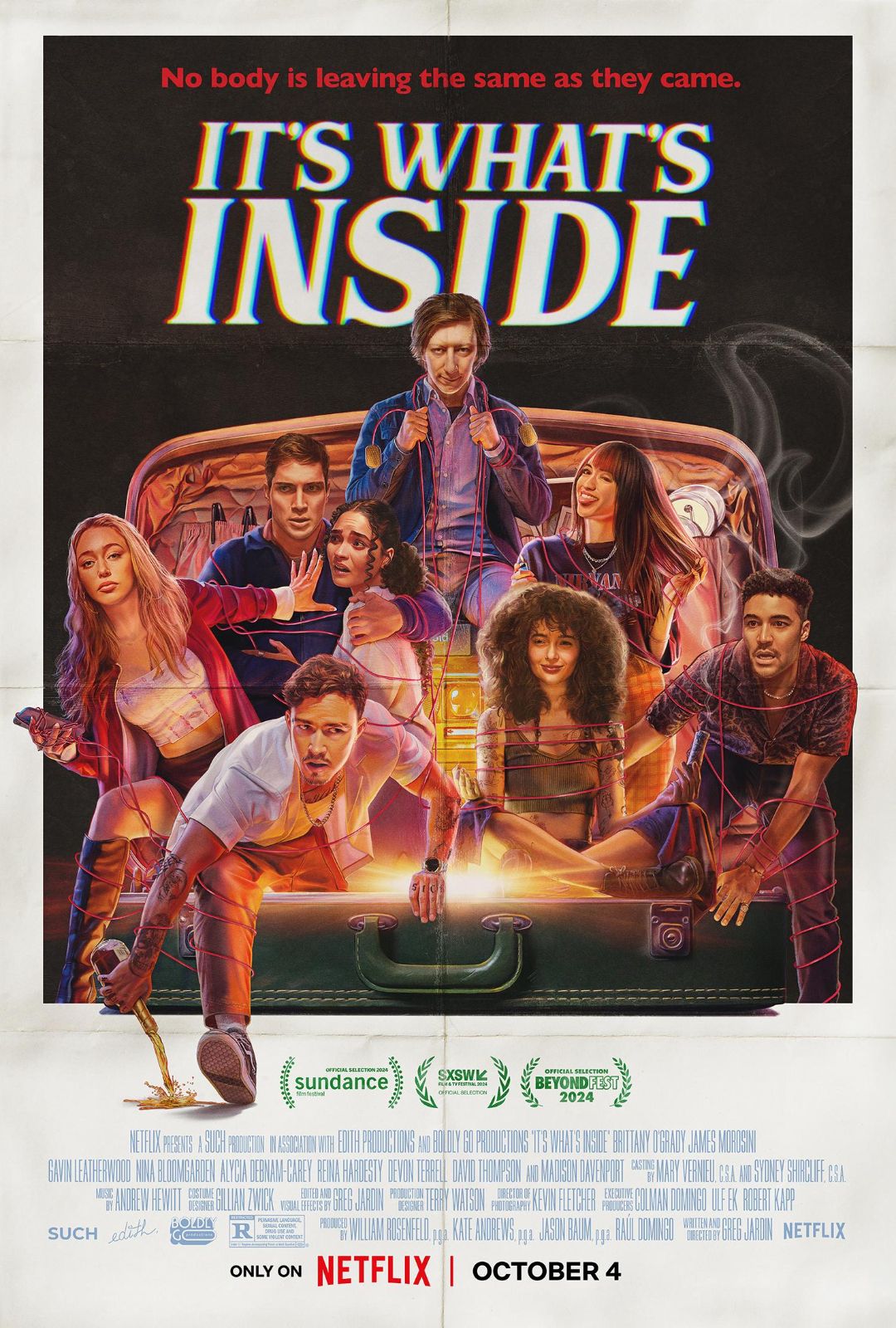 It's What's Inside movie poster for Netflix