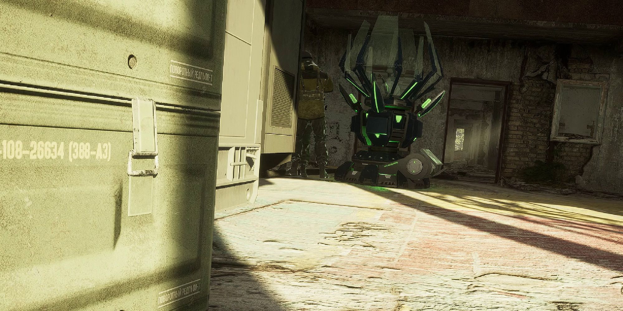 chernobylite-peeking-at-an-nar-soldier-inspecting-an-enviornmental-modifier.jpg