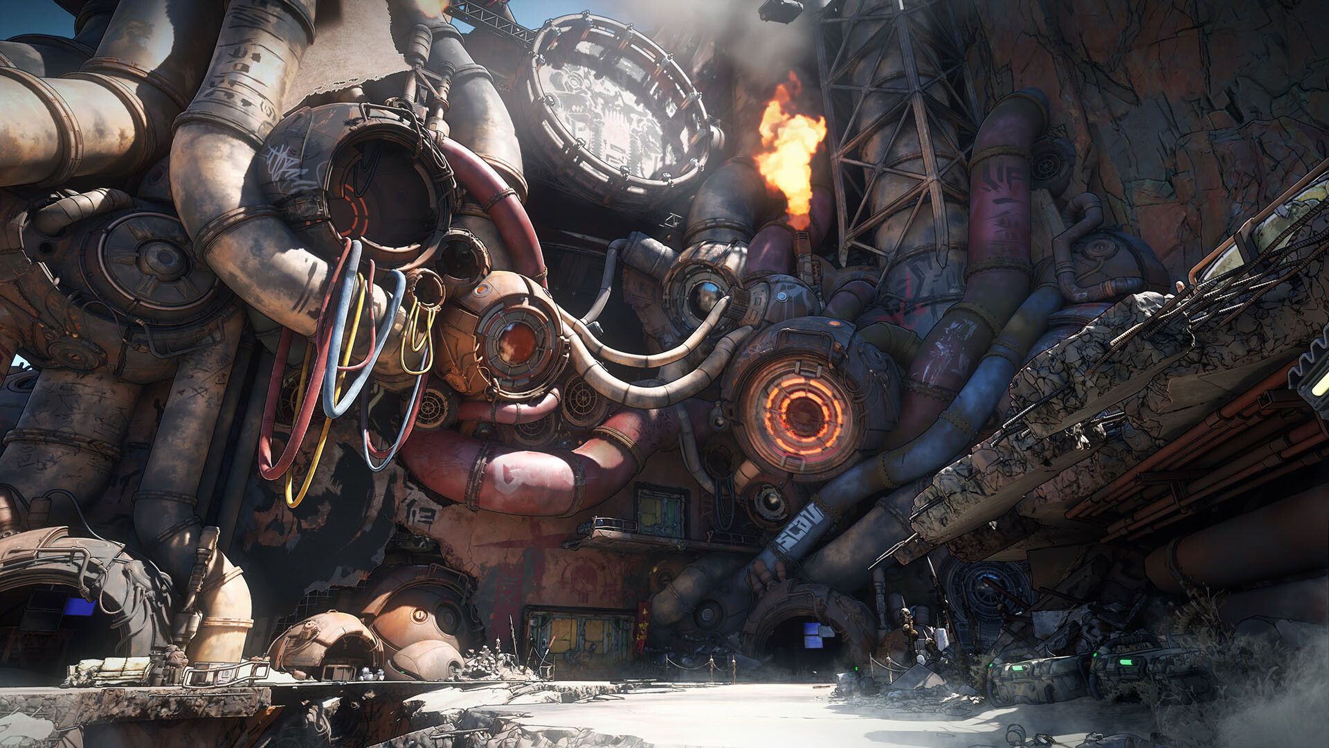 new outdoor dystopian environment in borderlands 4