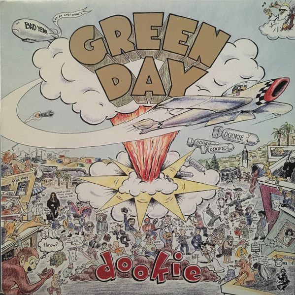 Green Day Dookie Album Cover
