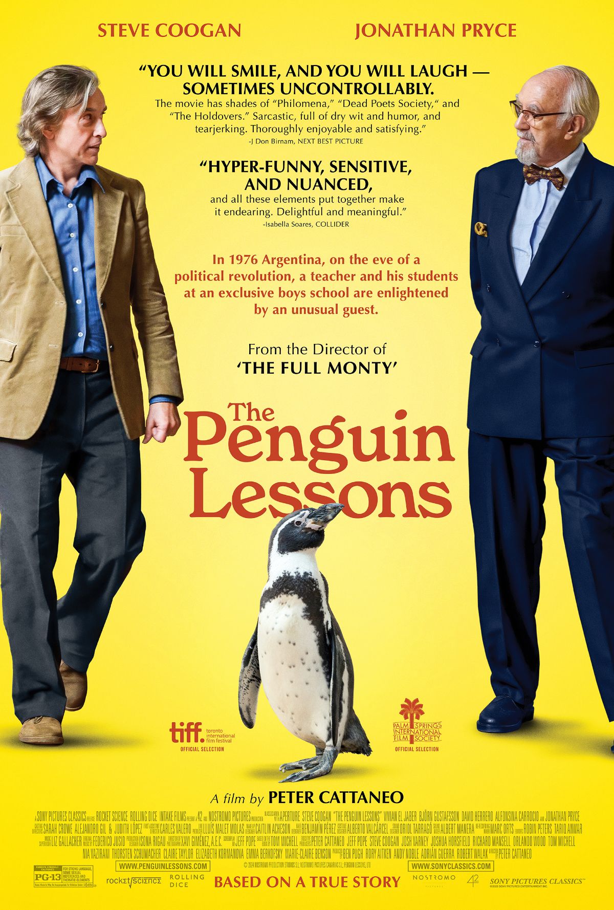 The Penguin Lessons movie poster
