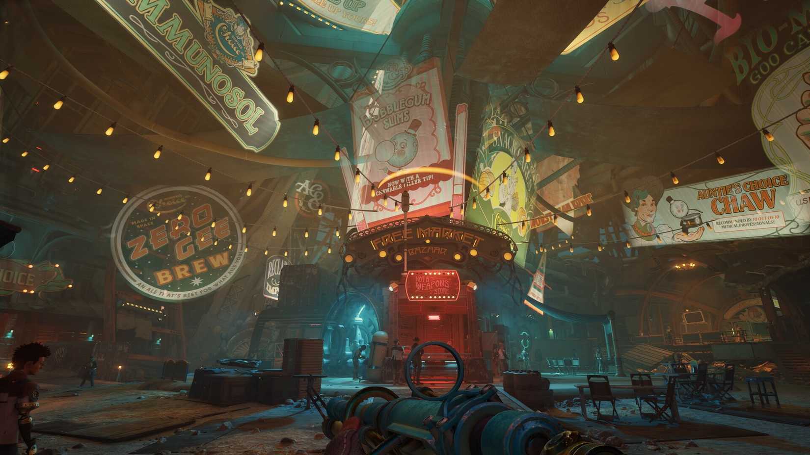 The outer worlds promotional screenshot
