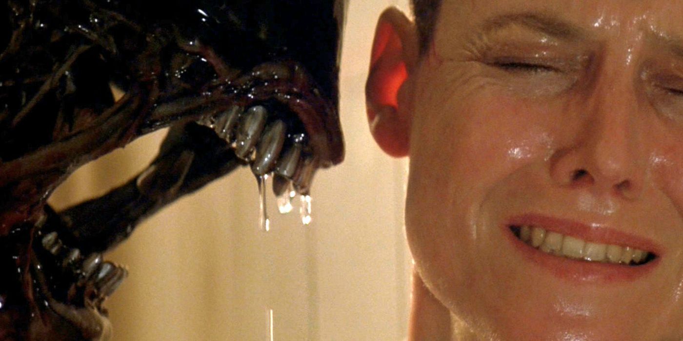 Sigourney Weaver takes on aliens in Alien 3.