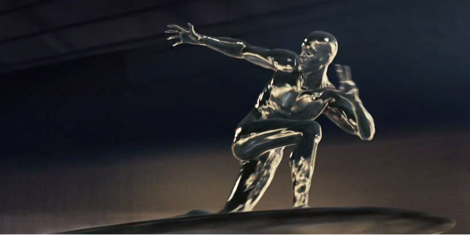 Screenshot of the Silver Surfer