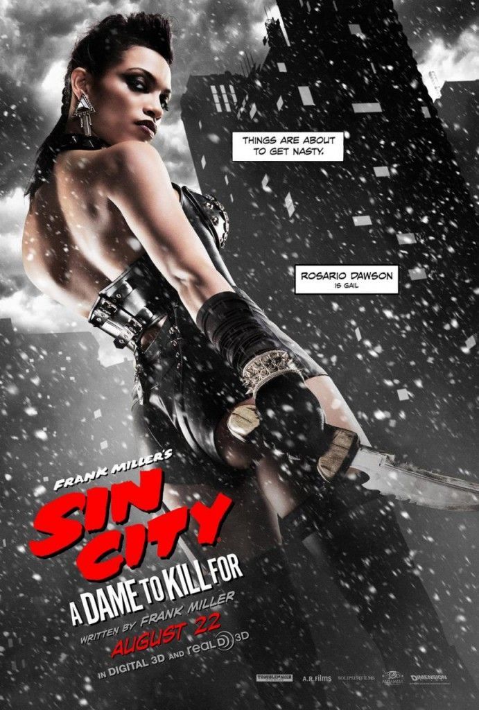 Sin City 2 Poster - Rosario Dawson