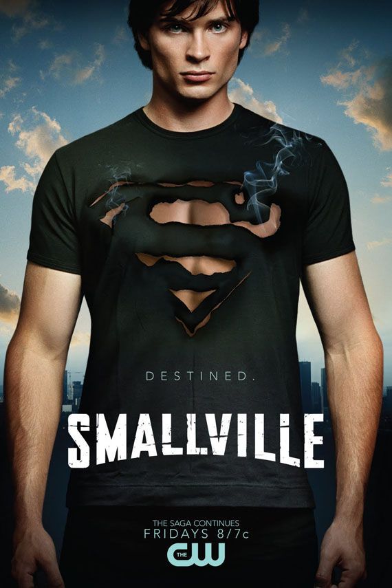 smallville season 9 poster clark kent superman