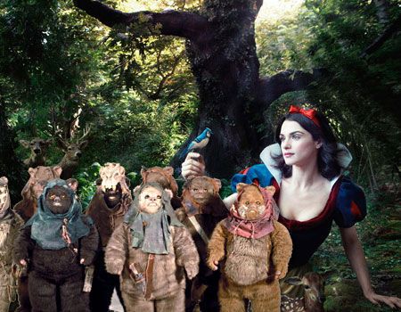Pros &amp; Cons of Disney Buying Lucasfilm - Snow White and the Ewoks