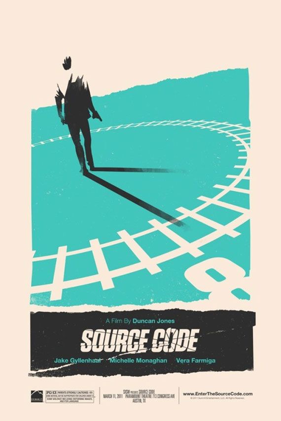 Source Code SXSW Mondo movie poster