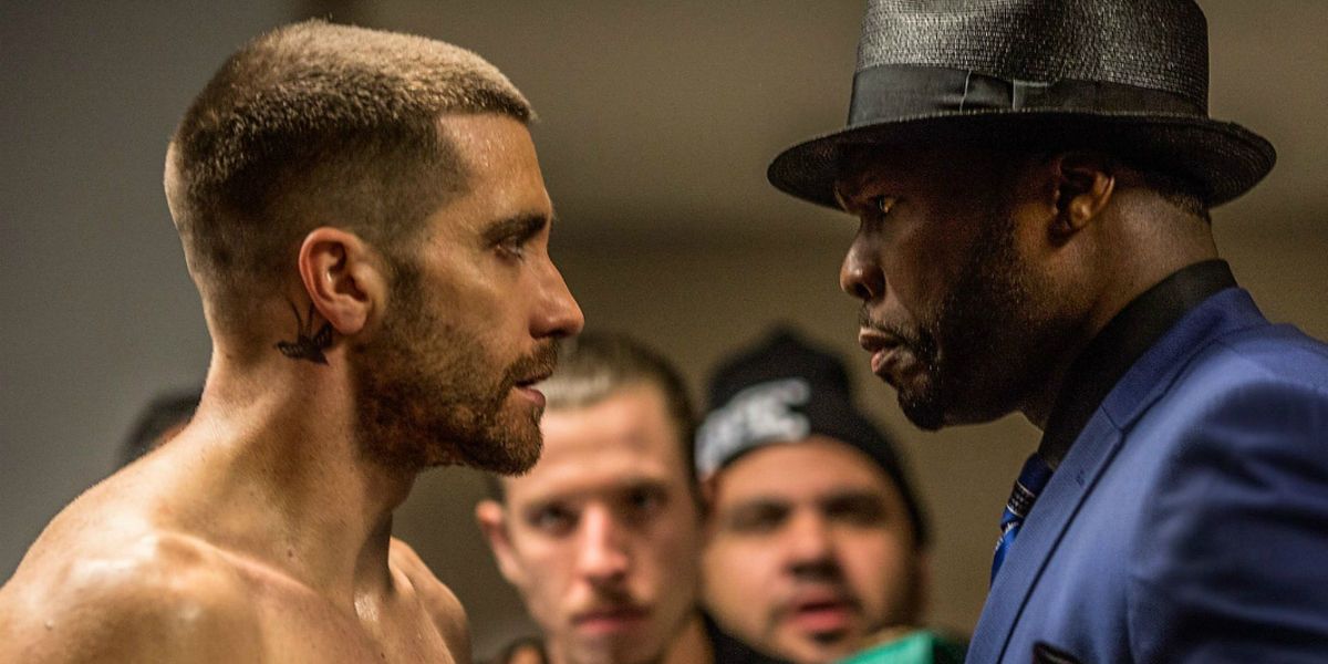Jake Gyllenhaal and 50 Cent in Southpaw