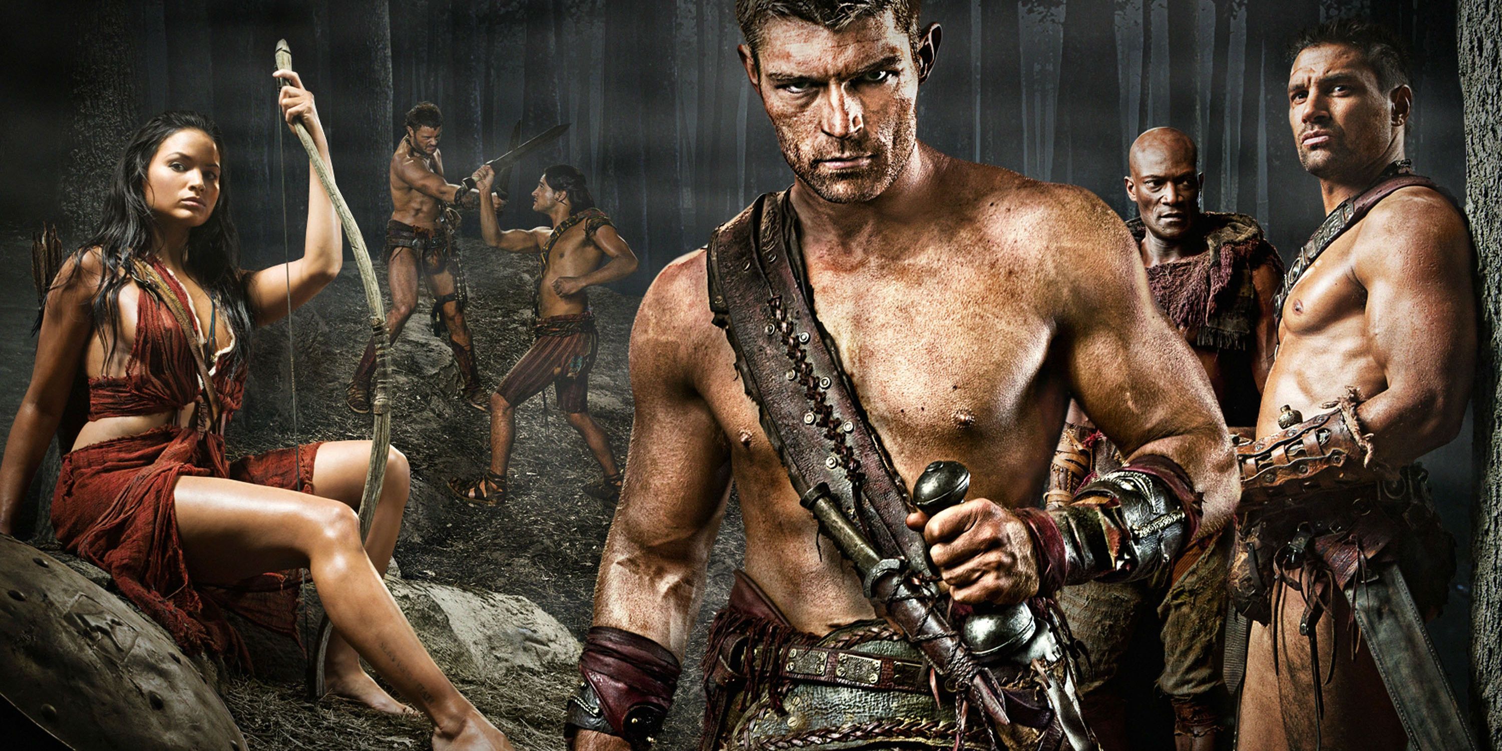 The stars of Spartacus Vengeance