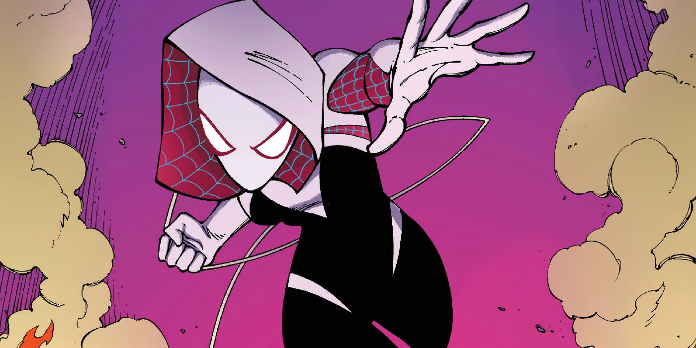 Spider-Gwen nos quadrinhos da Marvel 