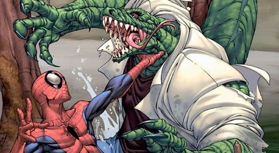 spider-man reboot villain the lizard