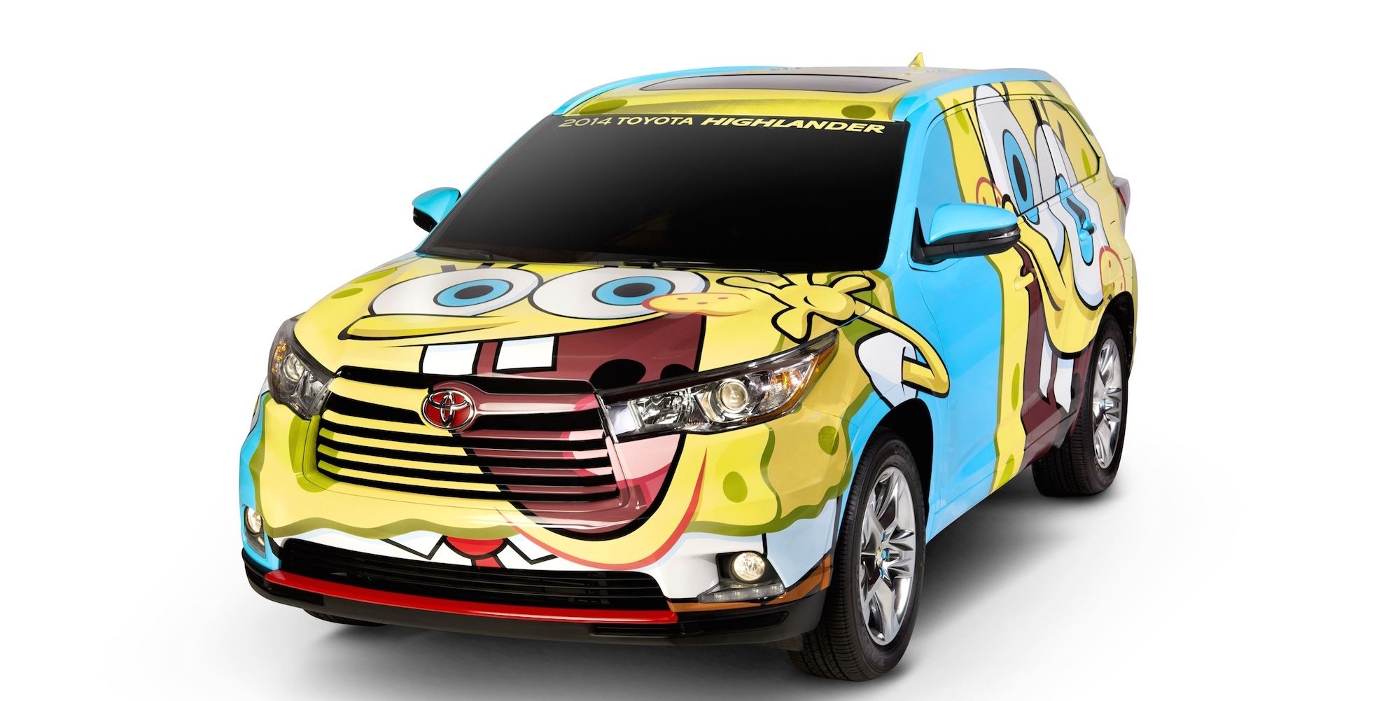Spongebob Toyota Highlander
