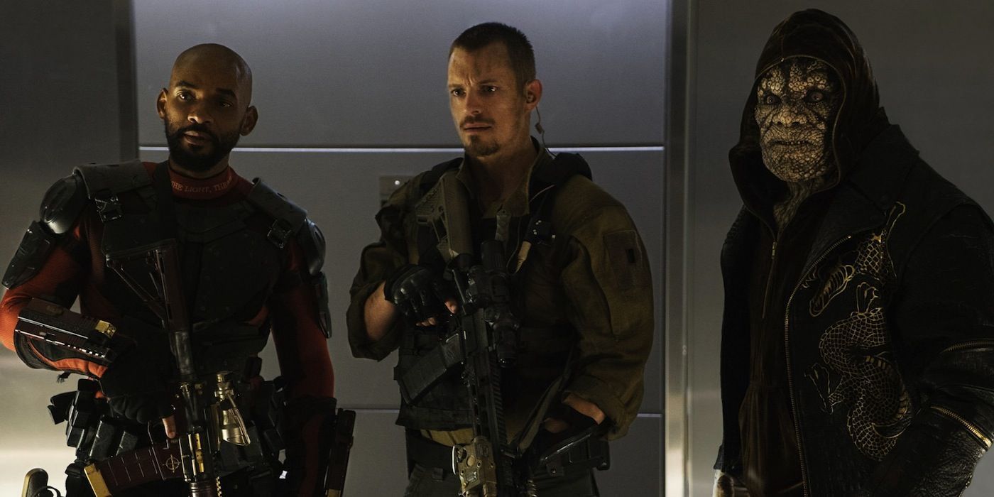 Deadshot, Rick Flag, and Killer Croc - Suicide Squad