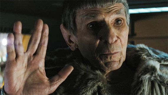 Leonard Nimoy as Spock in Star Trek 2