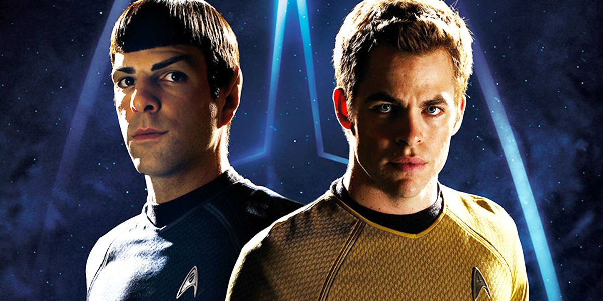Zachary Quinto and Chris Pine from Star Trek