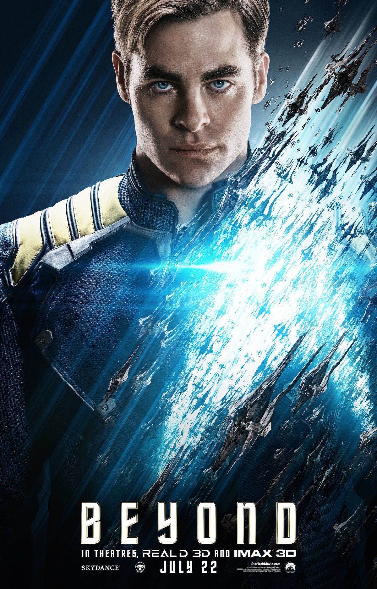 Star Trek Beyond Poster - Kirk (Chris Pine)
