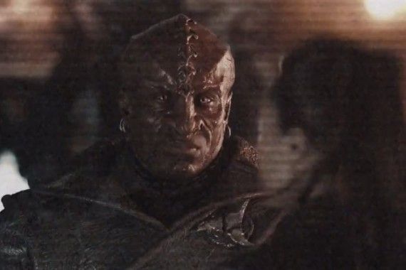 A Klingon in 'Star Trek Into Darkness'