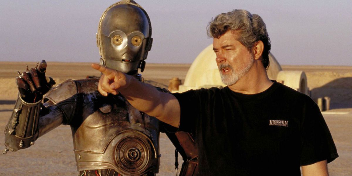 George Lucas' Star Wars: The Force Awakens reaction