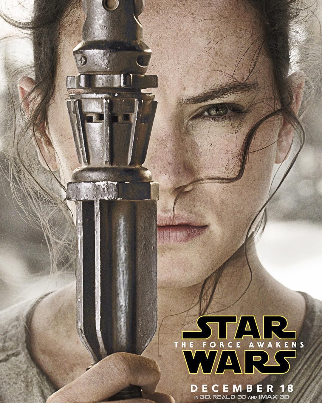 Star Wars: The Force Awakens - Rey Poster
