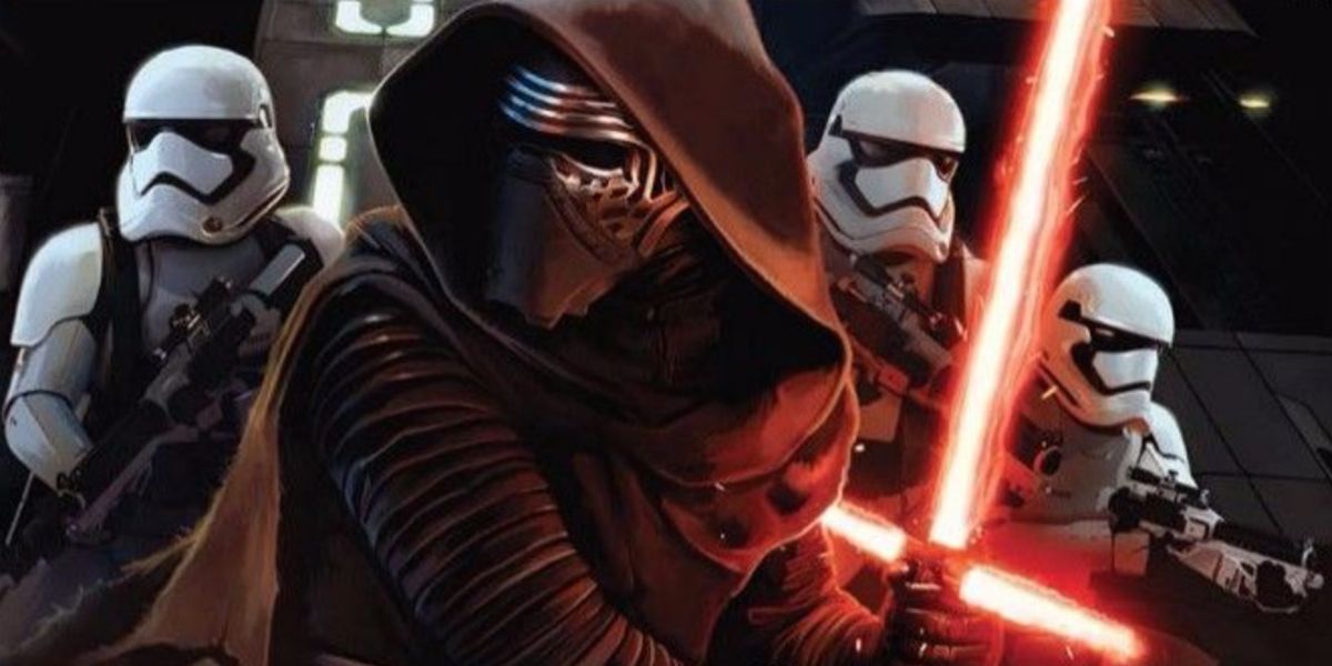 Star Wars: The Force Awakens reshoots - Kylo Ren and Stormtroopers