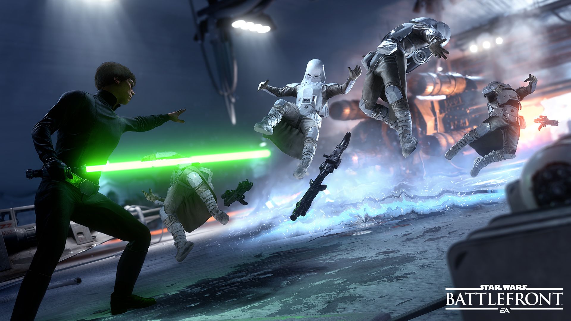 Star Wars: Battlefront - Luke Skywalker Force Push