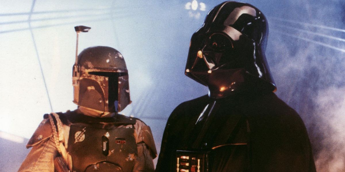 Boba Fett and Darth Vader in Star Wars: The Empire Strikes Back