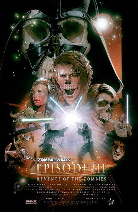 star wars zombies - revenge of the zombies poster