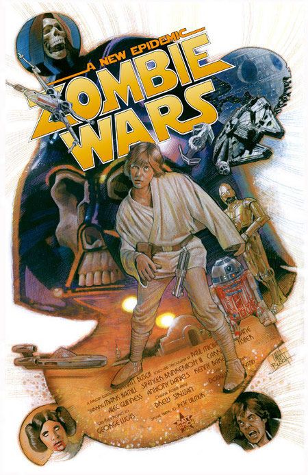 star wars zombies - zombie wars posters