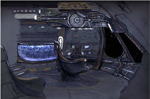 Concept art from Stargate Universe