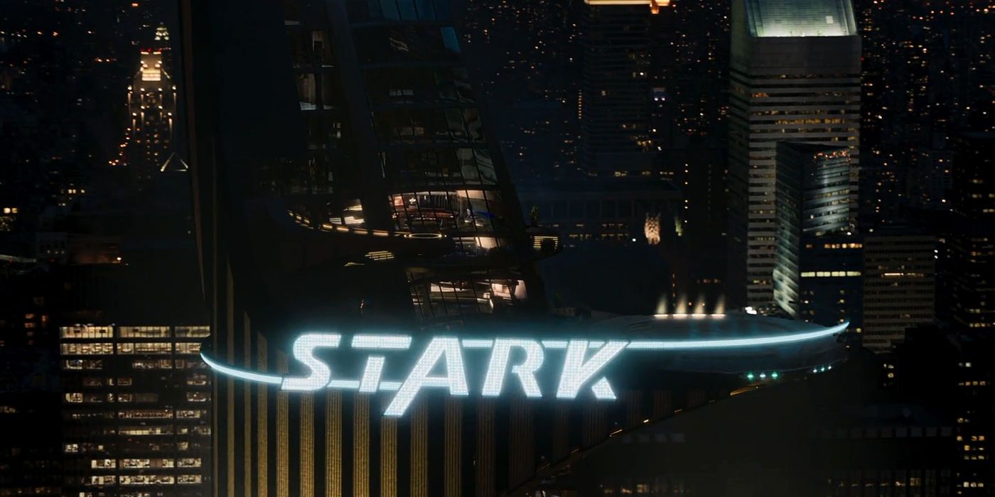 Iron Man Stark Tower At Night