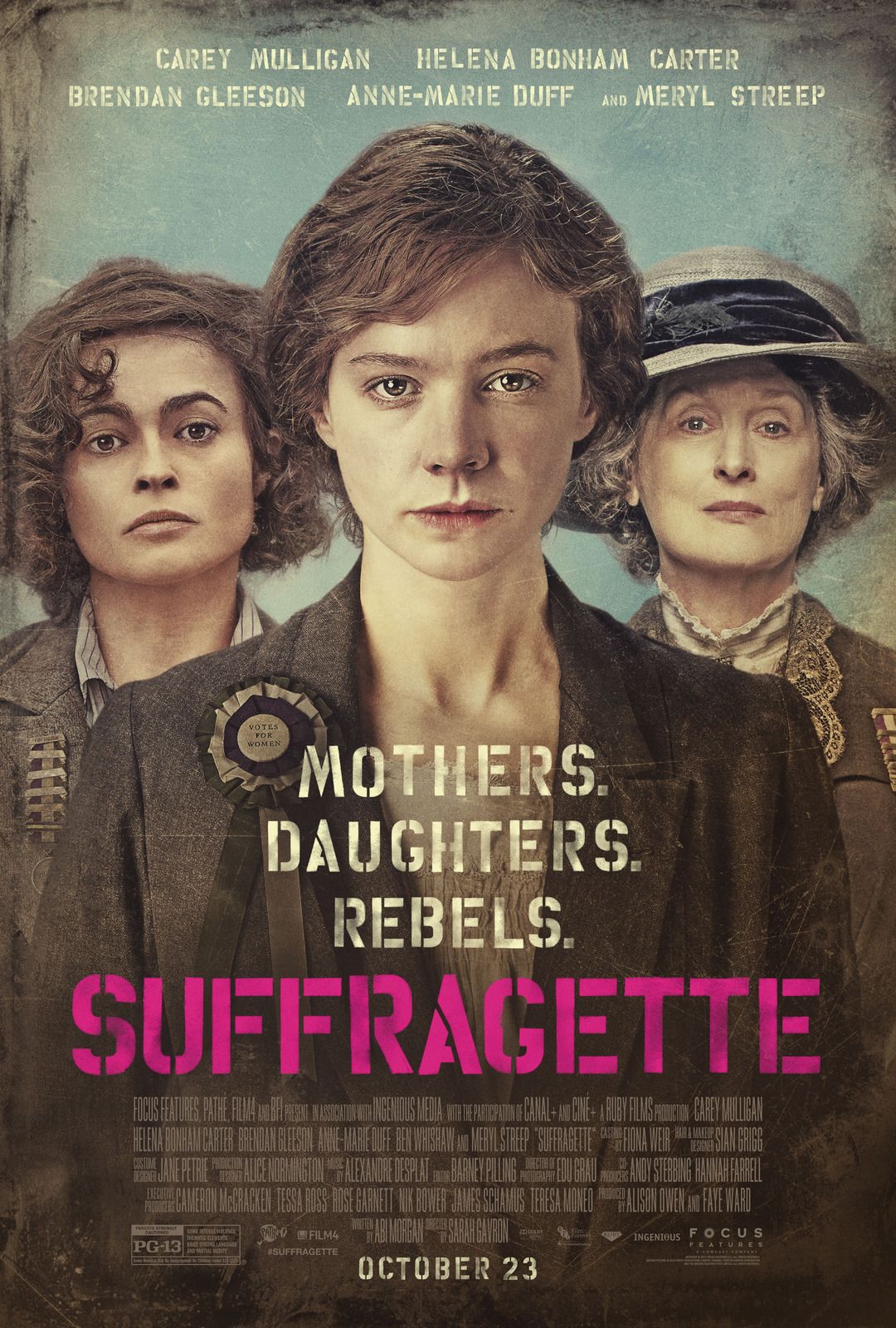 Suffragette (2015) - Poster