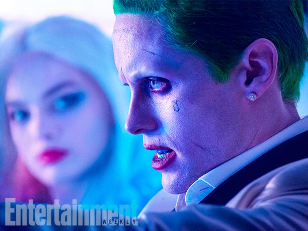 Suicide Squad - Harley (Margot Robbie) and Joker (Jared Leto)