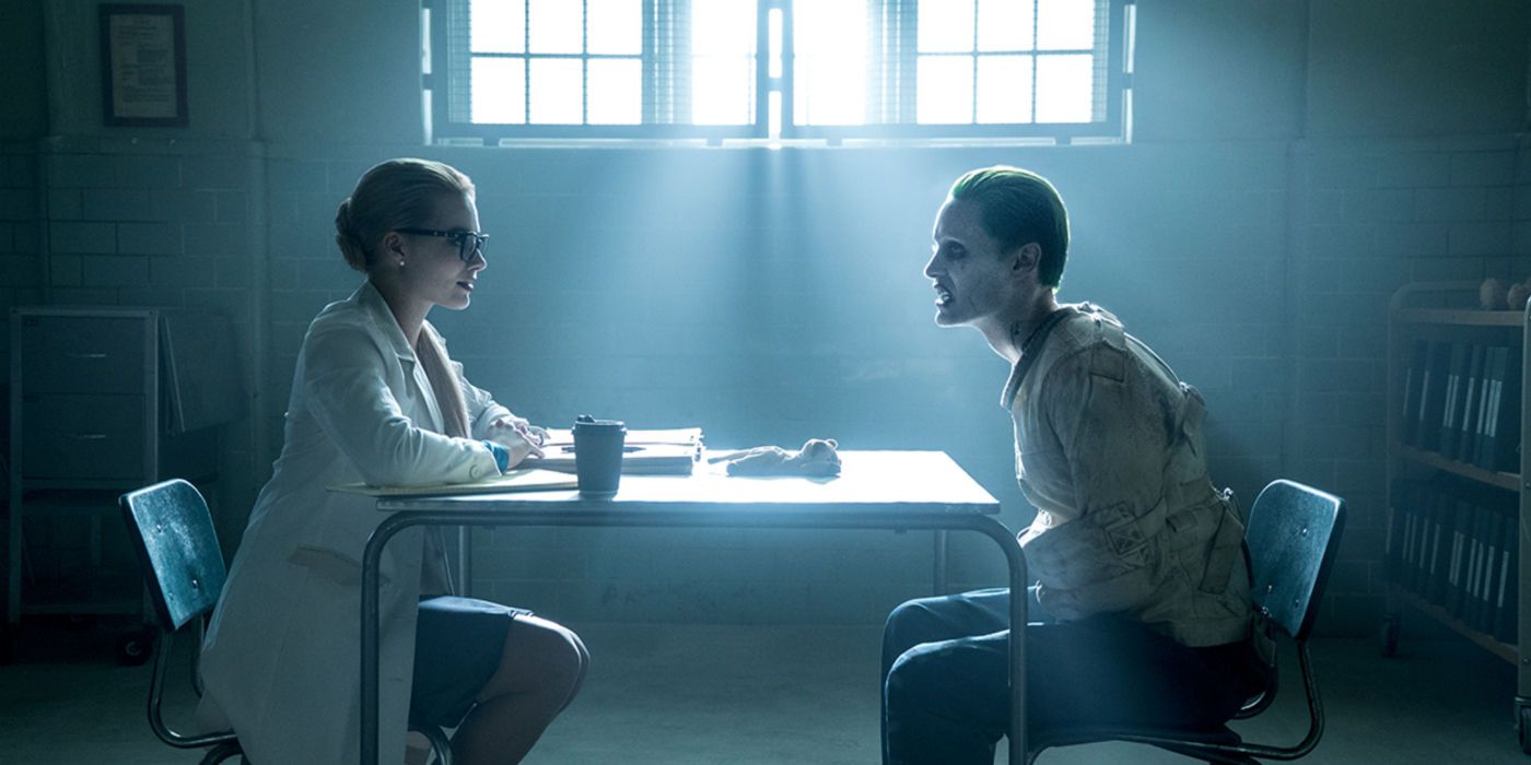 Suicide Squad - Harley (Margot Robbie) and Joker (Jared Leto)