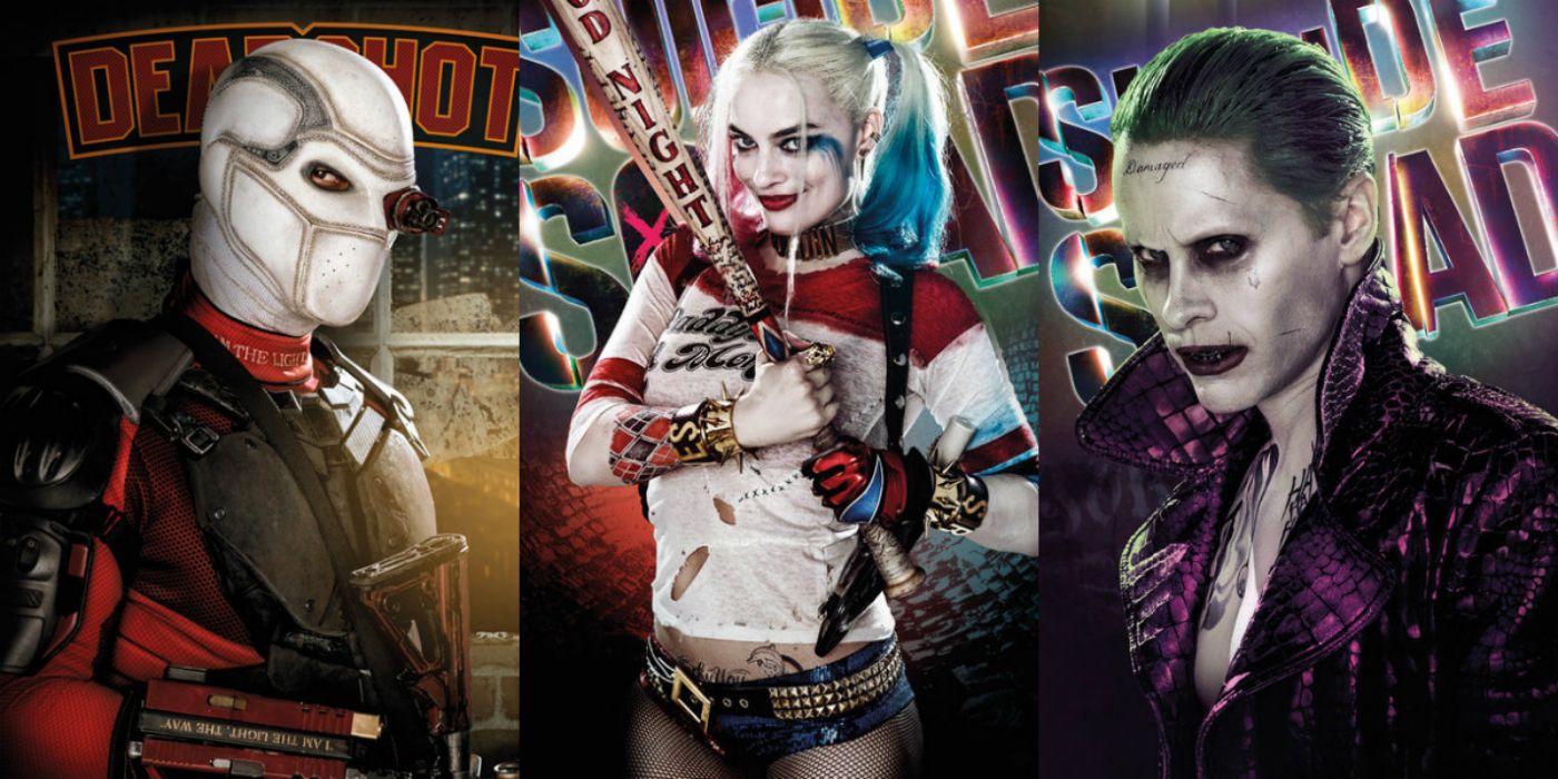 Suicide Squad - Deadshot, Harley Quinn and Joker