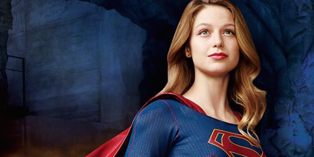 Supergirl - Melissa Benoist with brighter costume