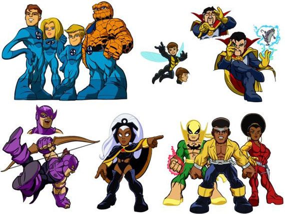 Super Hero Squad Show Heroes