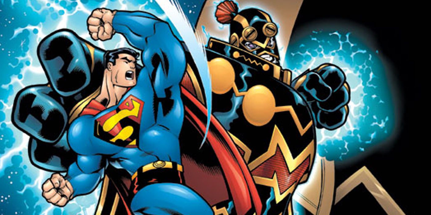 Superman Kills Imperiex and Brainiac Our Worlds at War