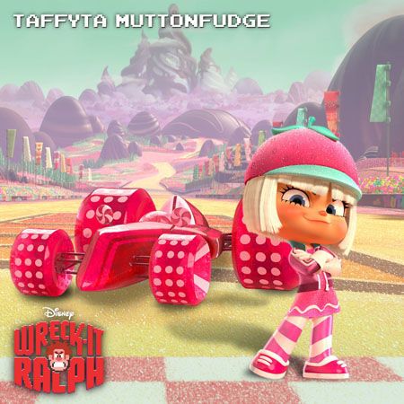 Taffyta Muttonfudge - a racer in Sugar Rush from Wreck-It Ralph