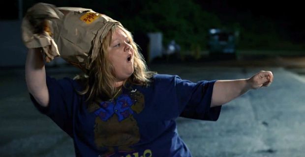 Melissa McCarthy in the trailer for Tammy