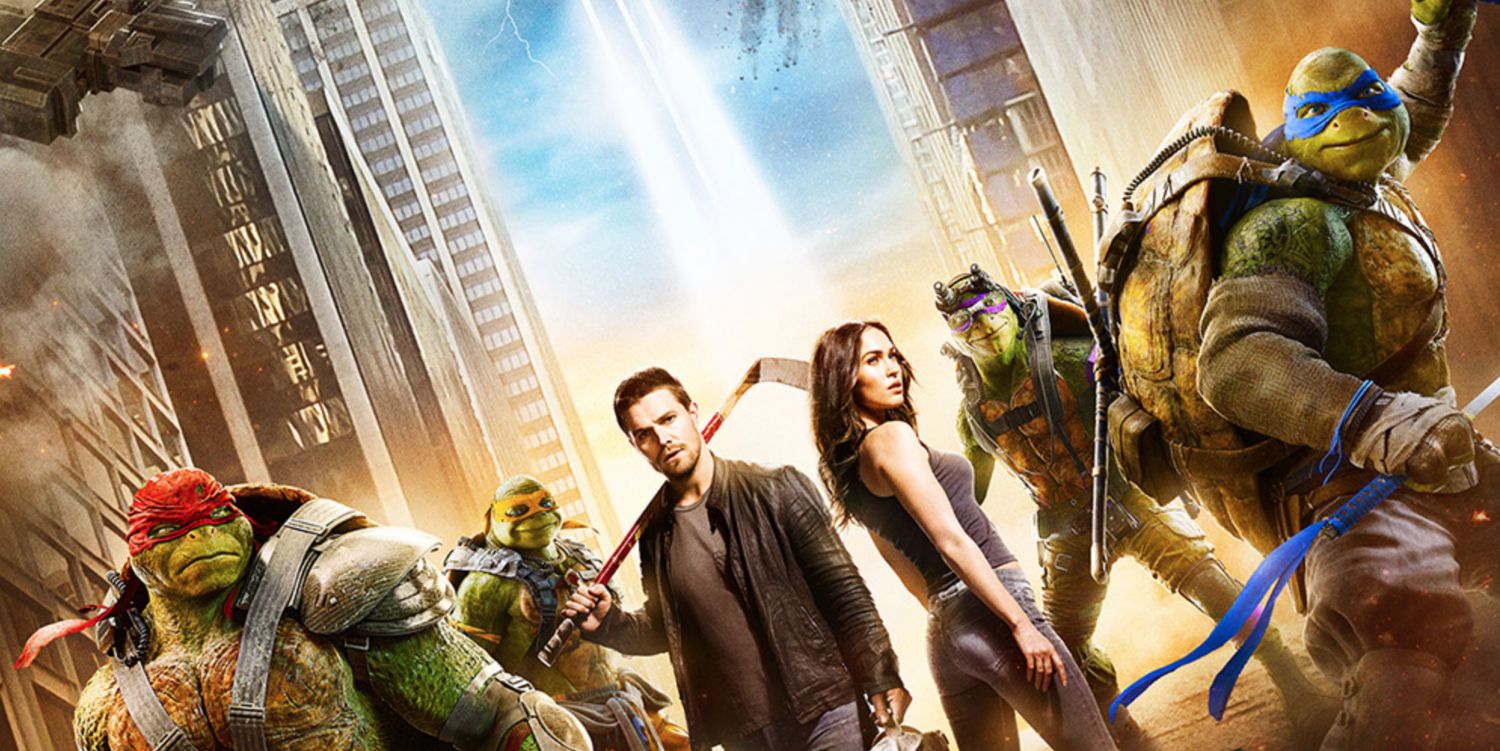 Teenage Mutant Ninja Turtles: Out of the Shadows poster and TV spots