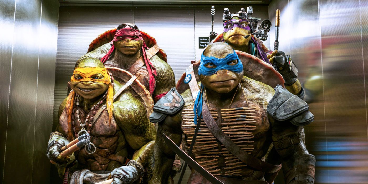 Teenage Mutant Ninja Turtles (2014) Elevator Scene