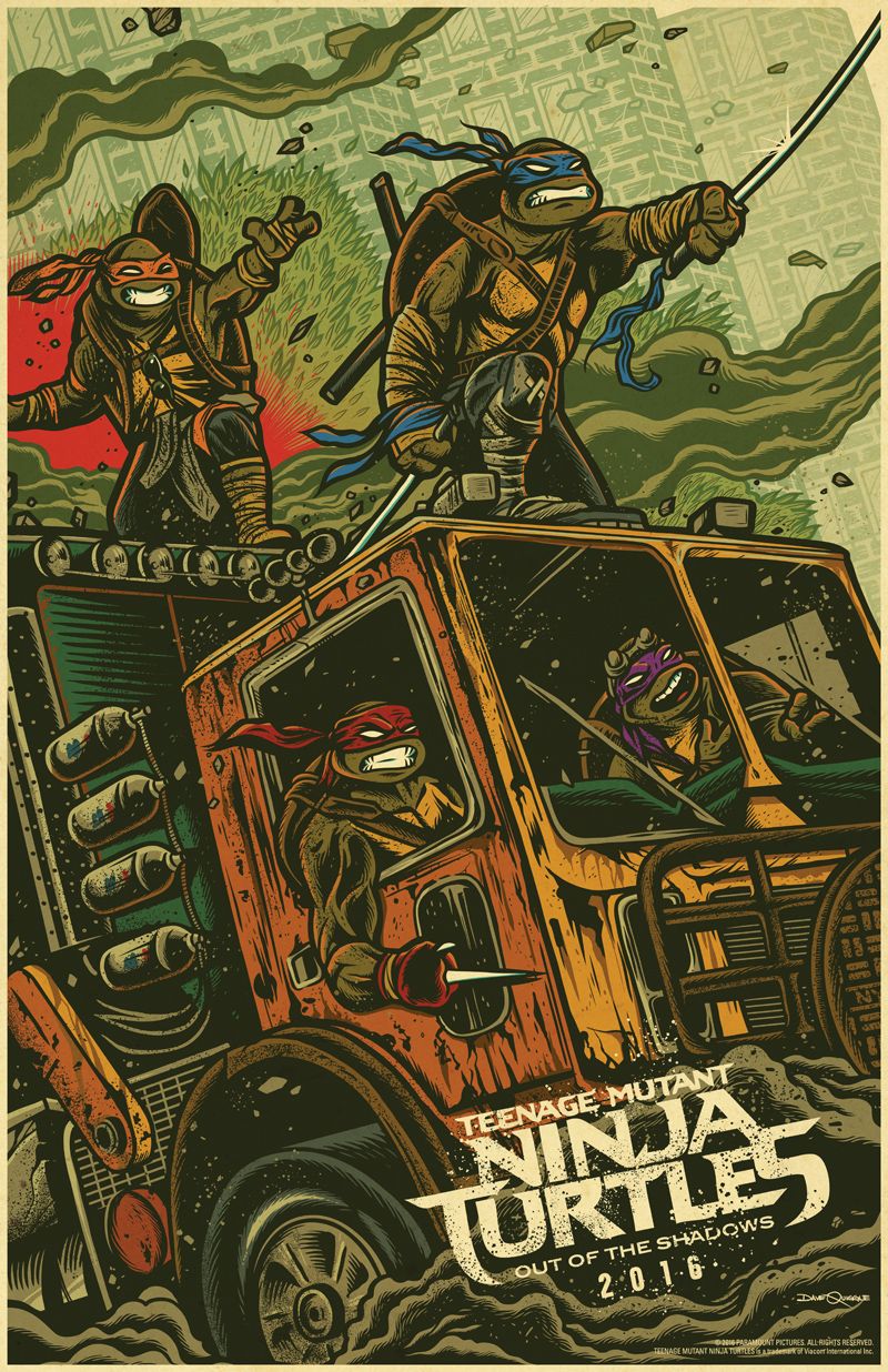 Teenage Mutant Ninja Turtles 2 - WonderCon Poster
